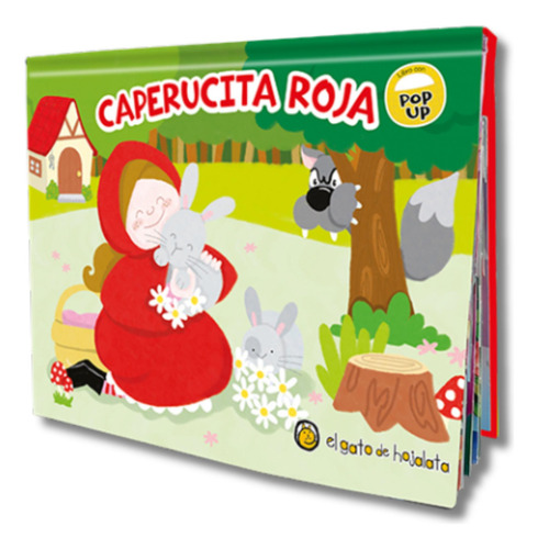 Caperucita Roja Pop Up de Editorial Gato de hojalata tapa dura en español 2024