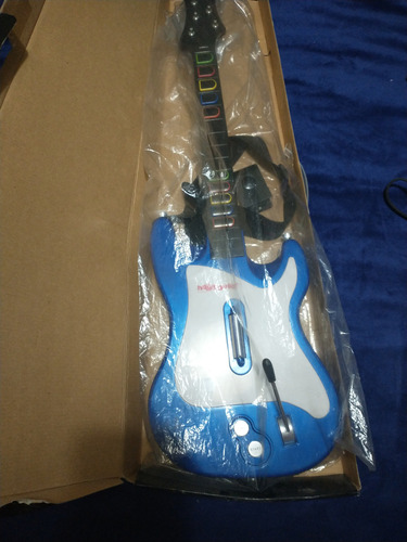 Guitarra Inalámbrica Play 2 Ps2 Más 12 Juegos!! (Usado)