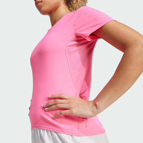 Playera adidas Correr Adizero Essentials Mujer Rosa Jf3497