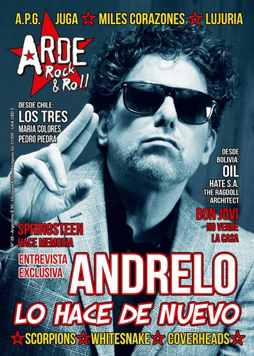 Revista Arde Rock & Roll 28 - Calamaro - Bon Jovi - Lujuria