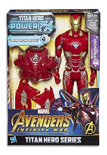 Figura Iron Man Marvel Infinity War Power Fx Sonidos Y Frase
