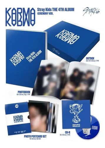 Quarto Álbum De Stray Kids Karma [versão Cerimônia] +