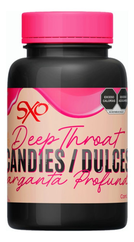 Lubricante Postre Chocolate Sxo 30ml + Dulces Deep Throat Chocolate Fresa