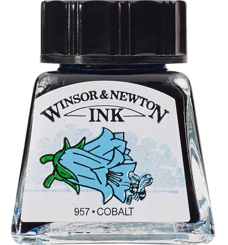 Tinta de dibujo Winsor & Newton, 14 ml, color cobalto 1005176