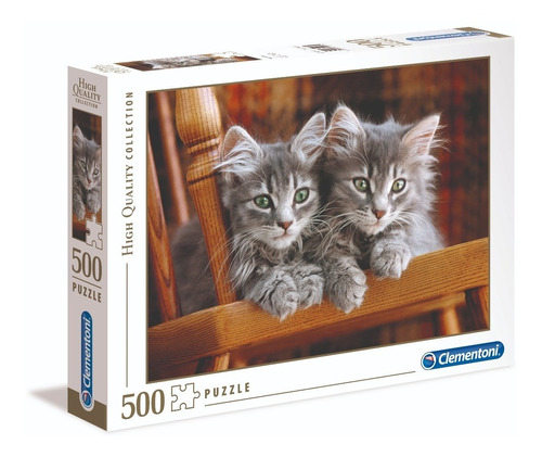 Gatitos Gatos Rompecabezas 500 Pz Clementoni