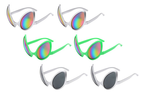 6 Pares De Gafas De Sol Decorativas Para Fiestas