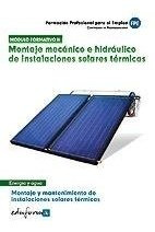 Libro Montaje Mecanico E Hidraulico Instalaciones Solares...