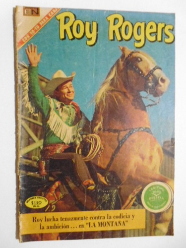 Roy Rogers Nro. 239  Novaro Mexico Comic Físico