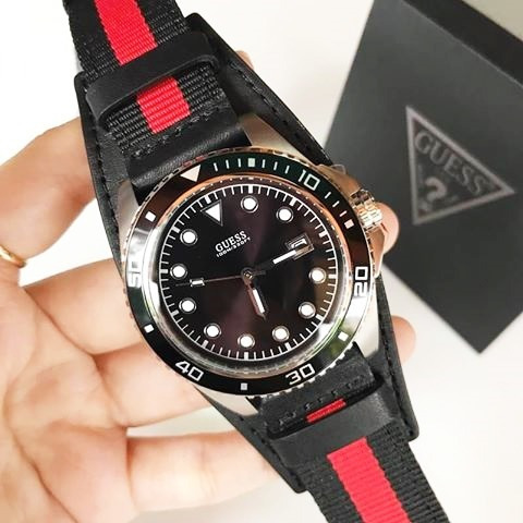 Reloj Guess Crew W1051g1 En Stock Original En Caja Garantía