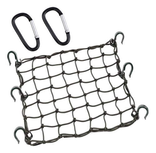 Thewinio Cargo Net 15 X15 Se Estira Hasta 30 X30 Con Un Gros