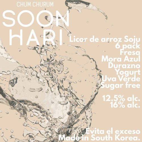 6pack Soju Soon Hari Chumchurum