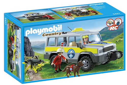 Playmobil Camión Playset De Rescate De Montaña