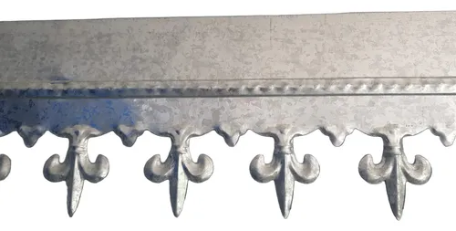 comprar Cenefas Flor De Liz - Chapa Galvanizada X 2mts.