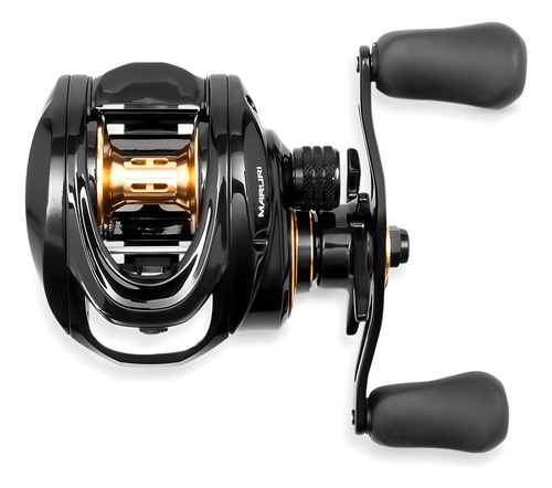 Carretilha Maruri Juice 7 Rolamentos 5 Kg Drag Cor Black/preta Lado Da Manivela Esquerdo