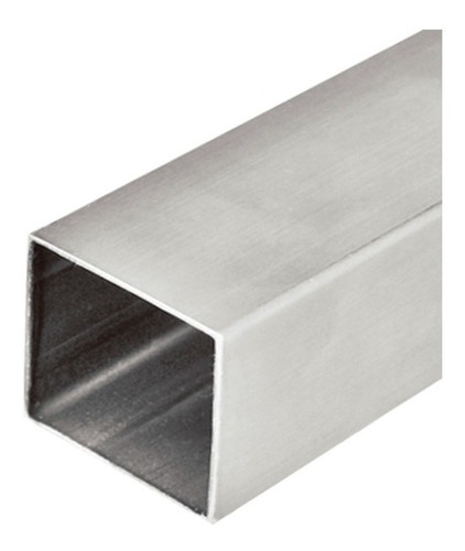 Tira Caño Estructural Acero Inox 40 X 20 X 1.5 Mm X 6 Mts 