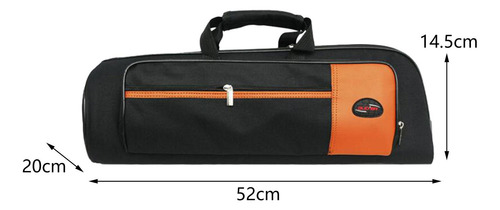 Mochila Impermeable Para Trompeta De Viaje, Para Puesta En