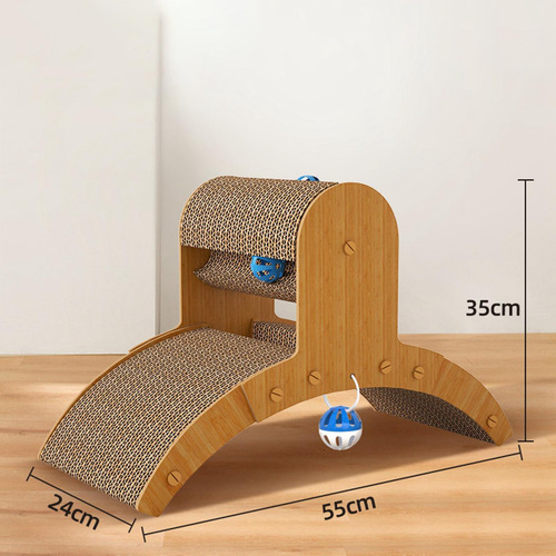 Rascador Para Gatos, Juguete Para Rascar, Cama Para Dormir