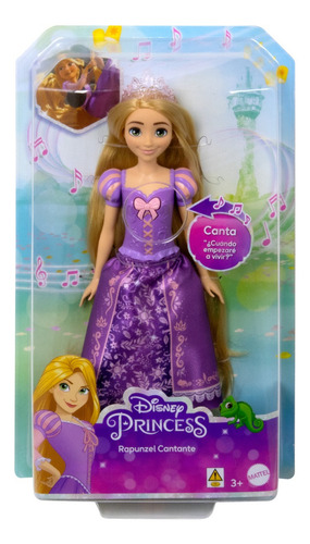 Disney Princesa Muñeca Rapunzel Música Mágica