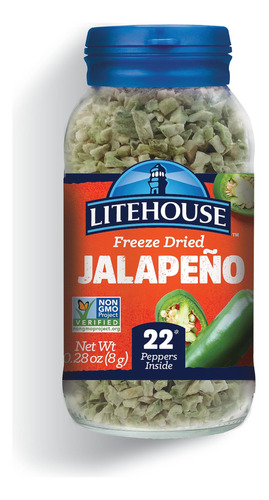 Litehouse Pimientos De Jalapeno Liofilizados  Pimiento Liof