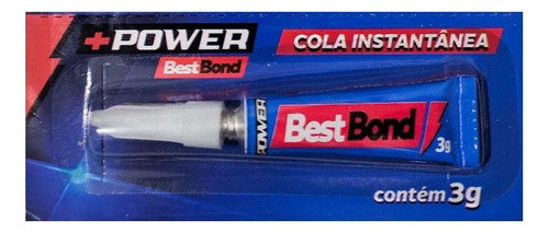 Kit 12 Colas Best Bond 1 Cartela Cola Instantânea
