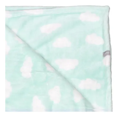 Pack Dos Mantas Fleece Polar Infanti Verde/gris