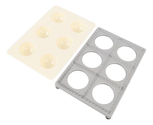 Ferramenta De Prensa De Bandejas Ravioli Maker Com 6 Furos