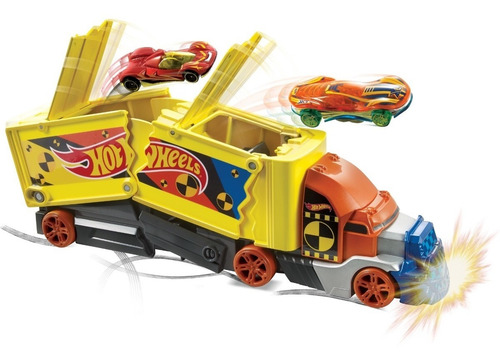Hot Wheels Large Scales Remolque De Choques Mattel Original