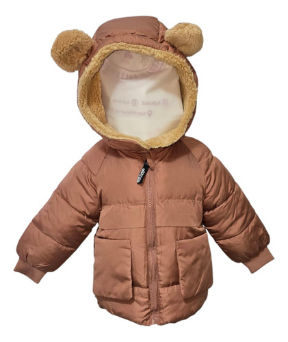 Camperón Unisex Infantil Con Capucha - Kids
