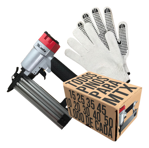 Pinador Pneumático Mtx 574109 Com Todos Os Pinos F + Luvas