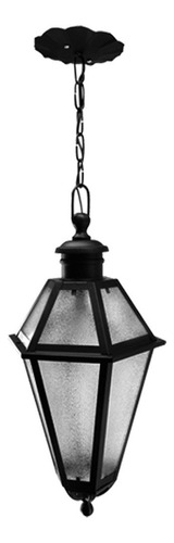 Pendente De Ferro Colonial Linha Bella Itália Cor Preta 1802 Cor Preto 110V/220V (Bivolt)