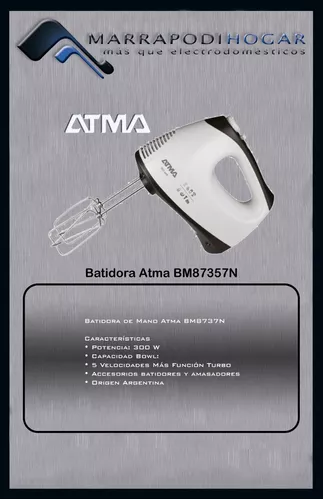 Batidora de mano ATMA 300 watts - Fullone S.A.