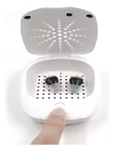 Secador Para Audífonos, Deshumidificador, Luces Uv, El Ideal Blanco