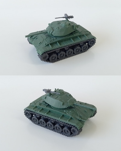 M24 Chaffee Escala 1/72 Arbatrus Verde Musgo