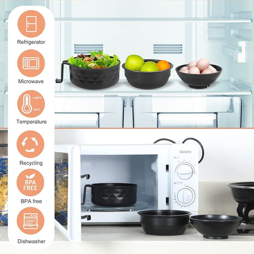 Bowl Para Cocinar Ramen En Microondas Set De 6 Piezas