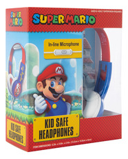 Audifonos Mario Originales, Para Niños, Con Micrófono, Cable