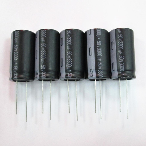 5pcs Capacidad De 3300uf Voltaje De 50v 36x18mm