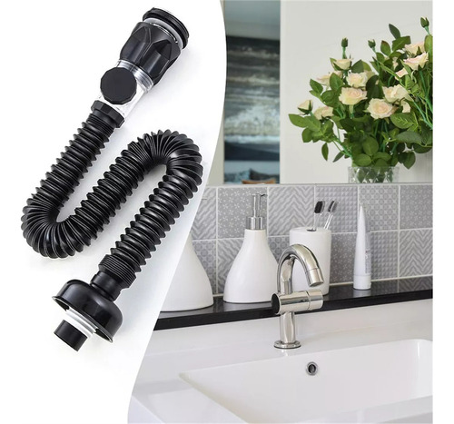 S+ Accesorios De Baño Con Tubos De Drenaje Flexibles X1
