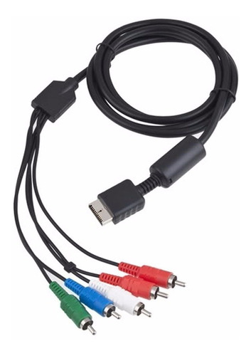 Cable Video Componente Para Play Ps2 Ps3 1,7 M Once