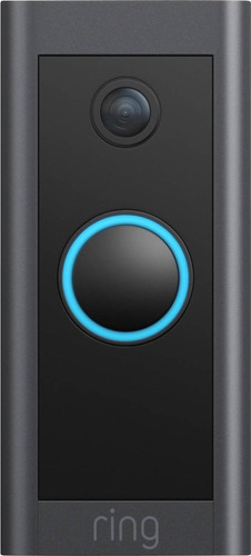 Ring Wi-fi Video Doorbell Wired Negro Alexa-bestmart