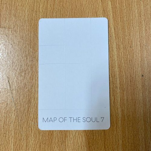 Imagen 2 de 2 de Photocard Bts Suga Map Of The Soul Ver. 4