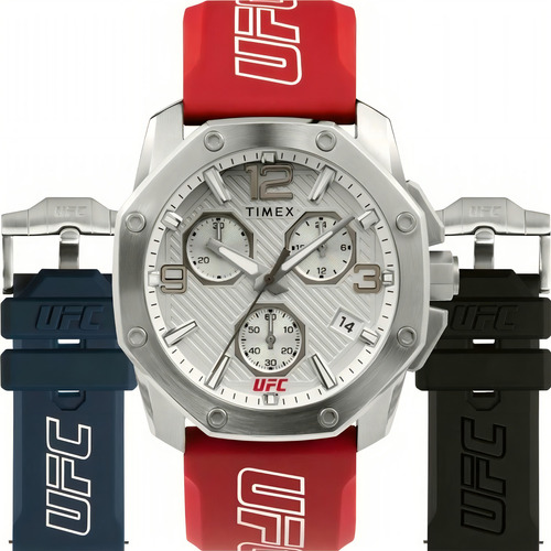 Box Set De Reloj Timex Ufc Icon Chronograph Para Caballero