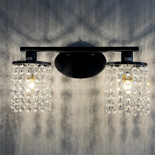 Lámparas De Baño De Color Negro, Apliques De Pared Modernos