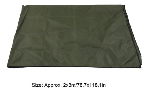 Vela Rectangular For Sombra De Sol For Patio Verde