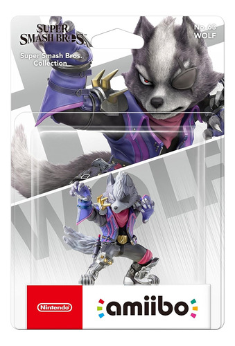 Amiibo Wolf Super Smash Bros Serie Nuevo Sellado