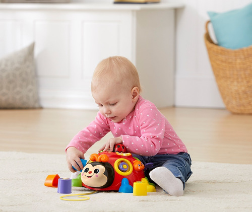Mariquita Interactiva Pasitos Y Formas Bebé Vtech Baby