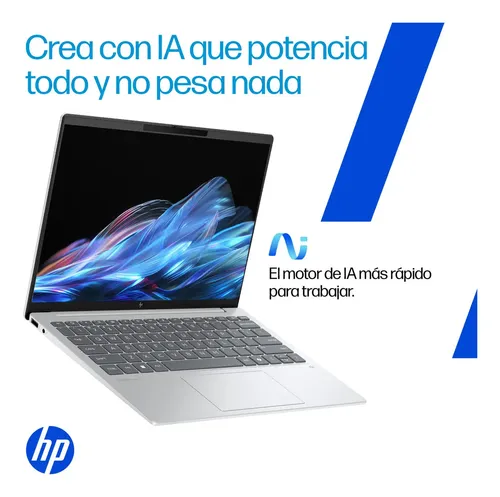 Notebook HP OmniBook 7 Aero NG AI 13-bg1071la AMD Ryzen Ai 7 16gb