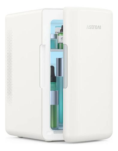 Mini Refrigerador, Mini Nevera 6 Litros/8 Latas, Mini Frigobar, Refrigerador Pequeña 12v/110v, Ac/dc,Mini Neveras Para Habitación, Coche,Viaje Mini Frigobar Refrigerador Coolteche,bebida fría, Astroai