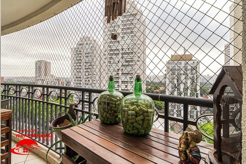 Imagem 2 de 15 de Apartamento Alto Da Boa Vista Reformado 94 M² - V-104263