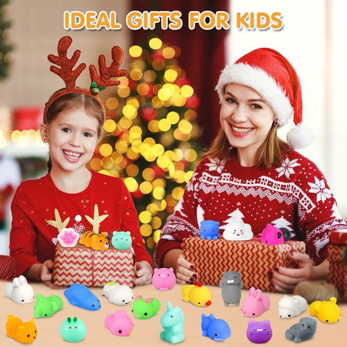 Fidget Spinner Para Kit 50 Pcs Mini Mochi Squeeze Toy