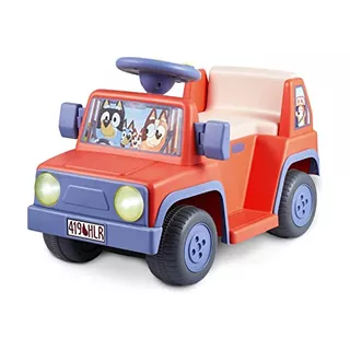 Bluey 6v Ride On Car For Toddlers - Interactive Electri...
